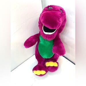 VTG 1992 Barney Purple Dinosaur Plush 15”